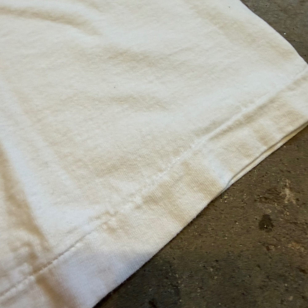 Vintage 96 Italia Car Screen Stars De Tomaso T-Shirt Men XXL White Single Stitch - Picture 7 of 9